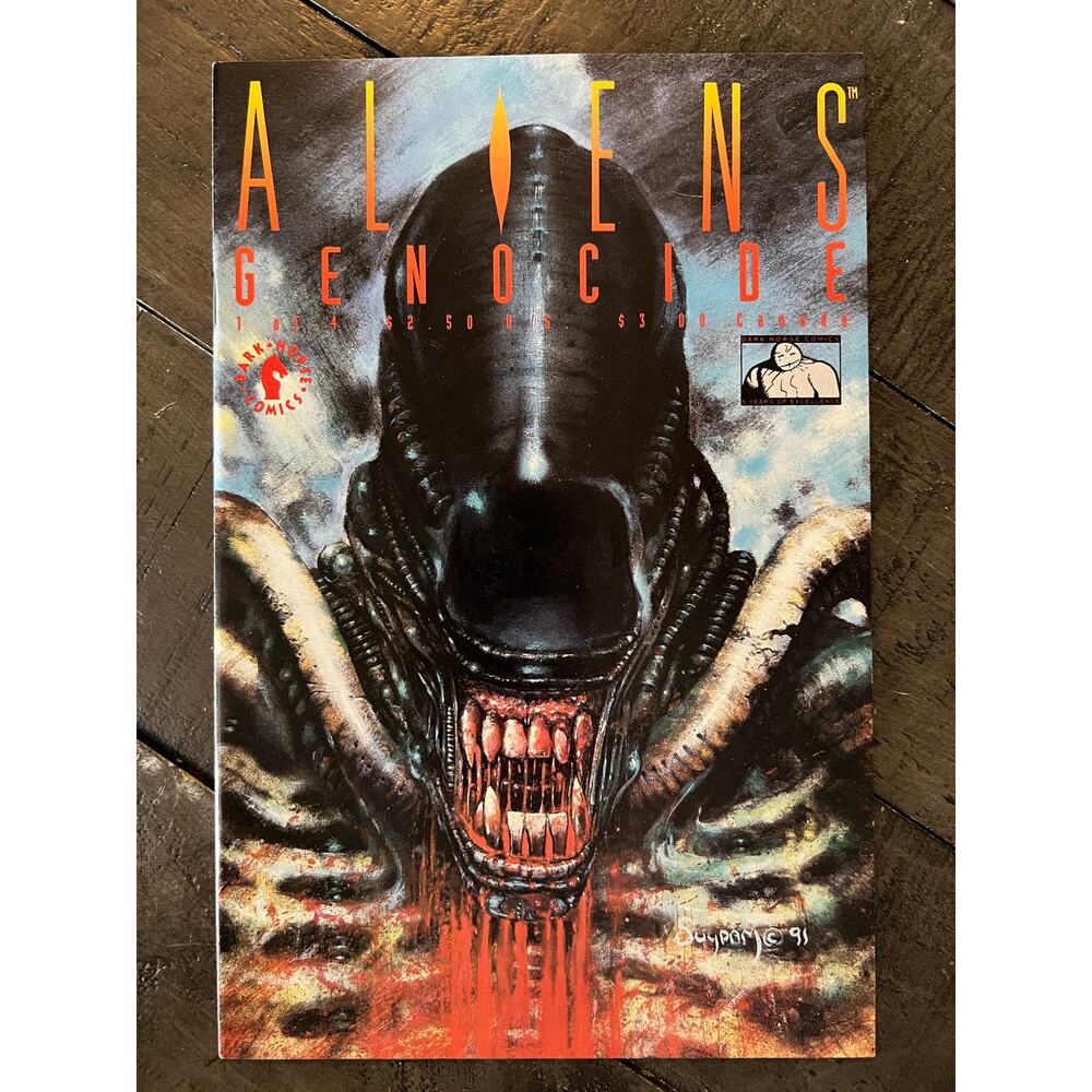 VINTAGE 1991 Dark Horse "ALIENS: GENOCIDE" #1 - M - First Issue - Unopened